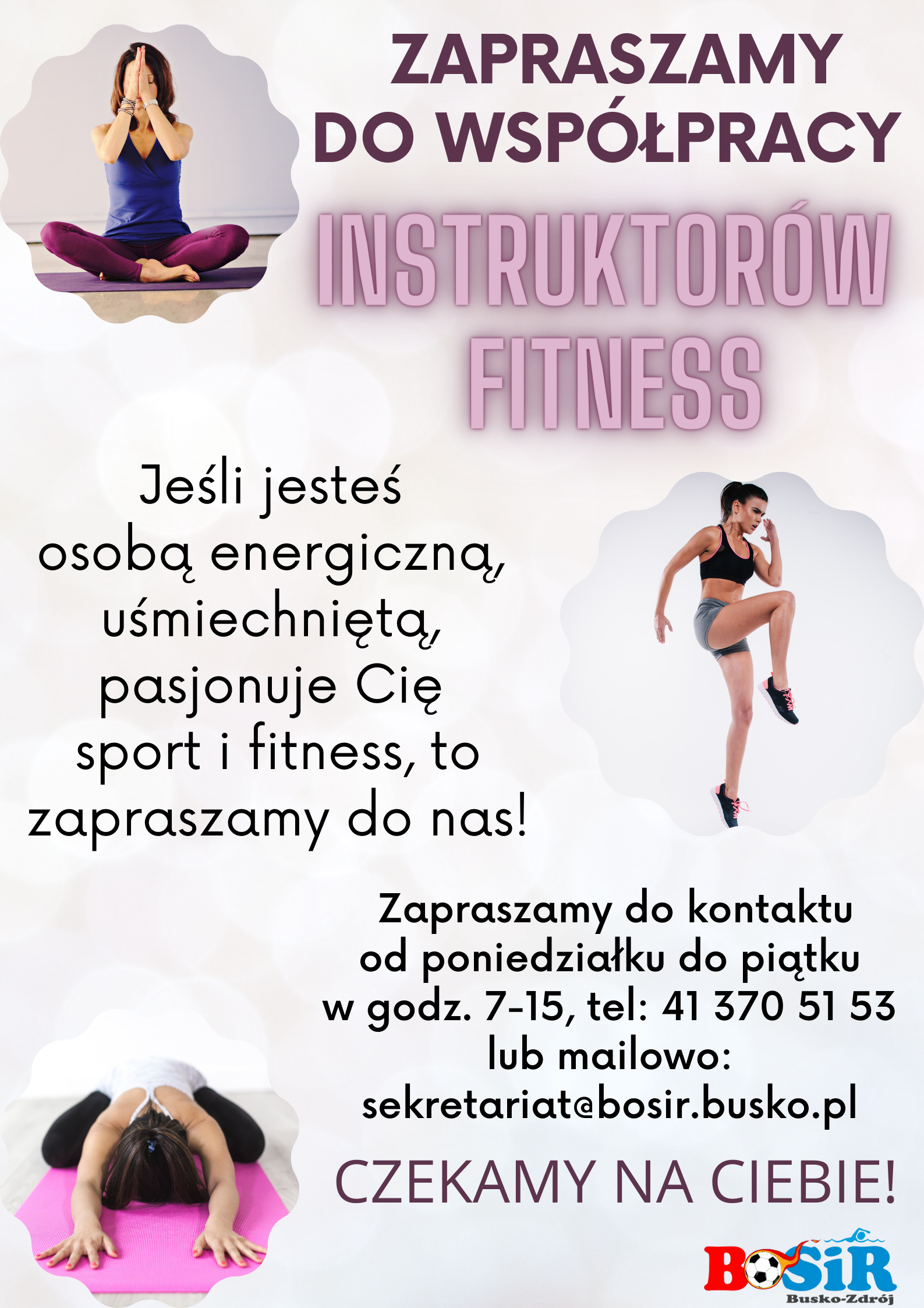 Zapraszamy do współpracy instruktorów fitness!