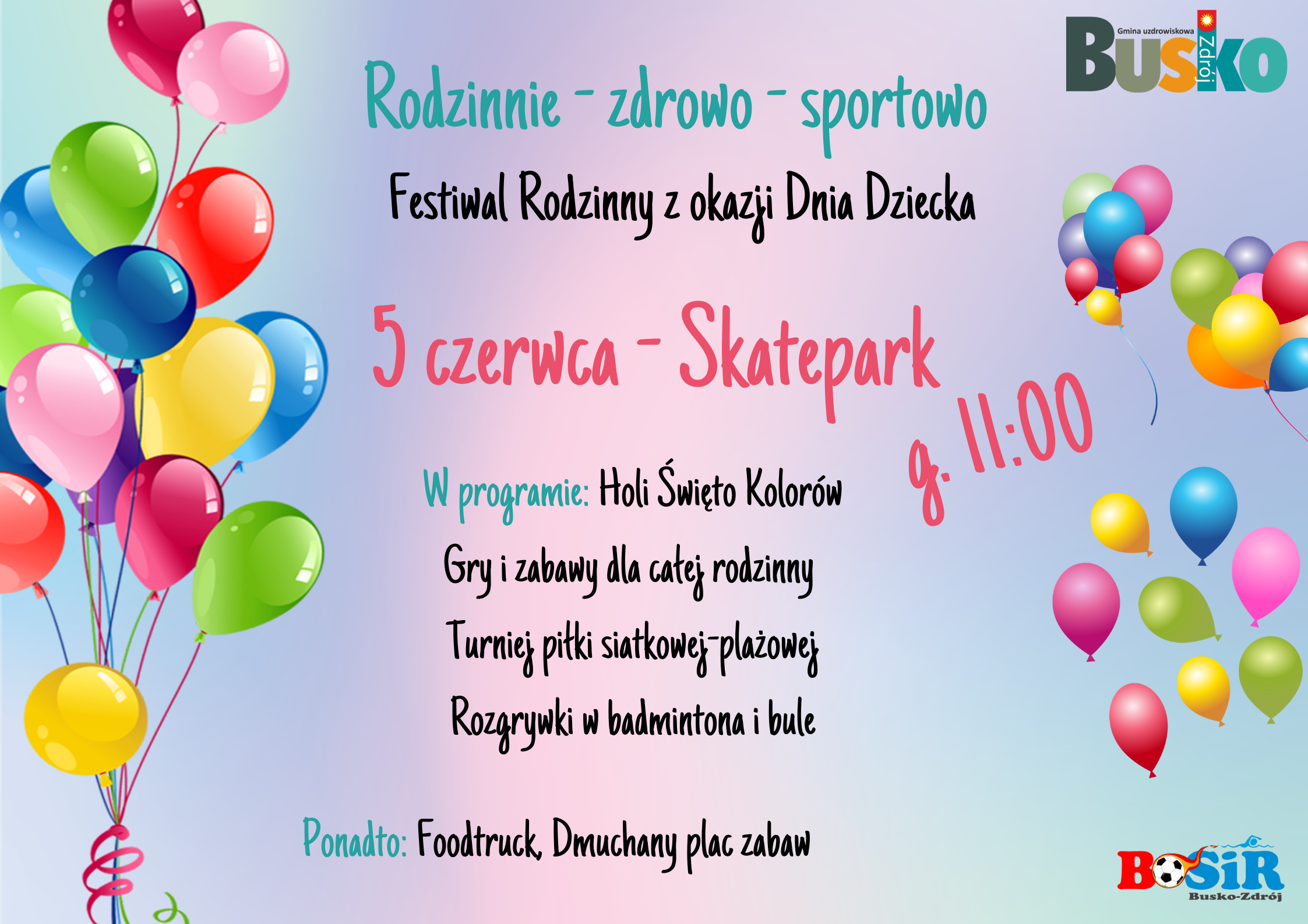 Festiwal Rodzinny z okazji Dnia Dziecka