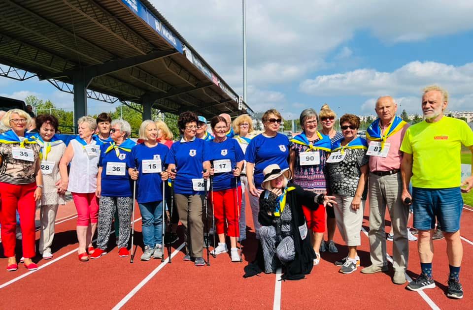 Konferencja prasowa „Senior w ruchu” na Stadionie Miejskim