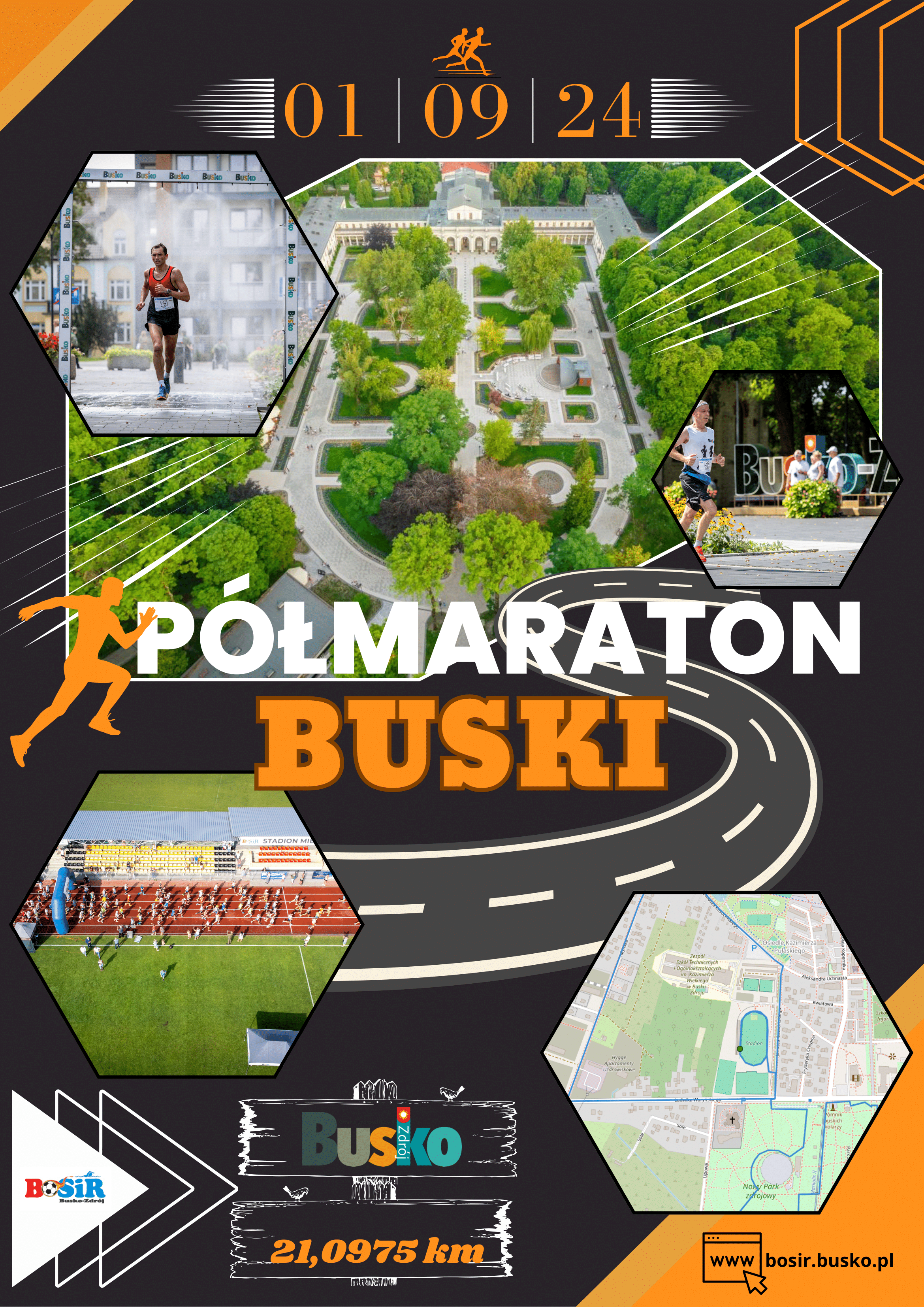 PÓŁMARATON BUSKI – III EDYCJA 2024 – RUSZYŁY ZAPISY