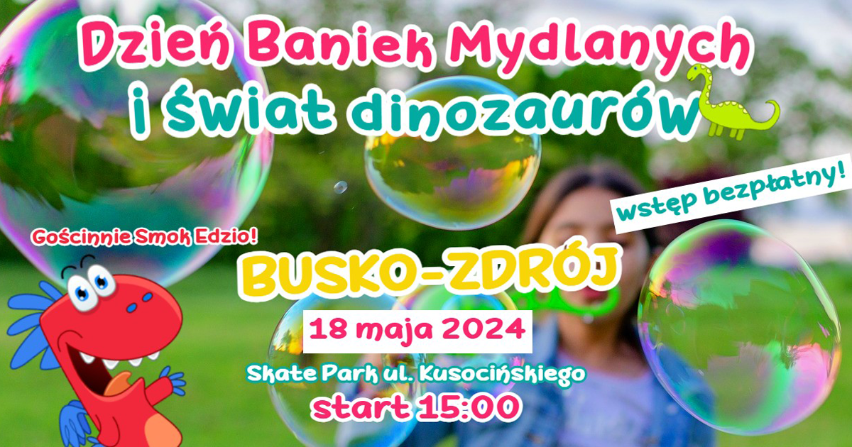 DZIEŃ BANIEK MYDLANYCH I FESTIWAL KOLORÓW SKATEPARK